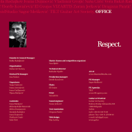 2009. Respect 2009. Respect